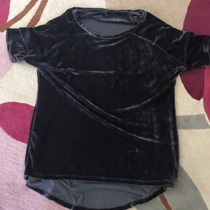 Velvet top by tart